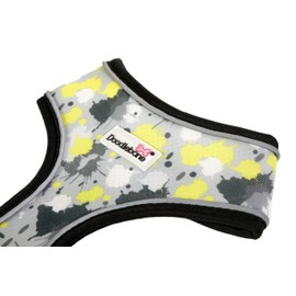 Doodlebone Airmesh Harness, Neon Paint Splat, 2
