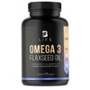 Aceite de Linaza Puro Omega 3 180 Cpsulas. Ingredientes naturales