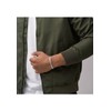 Fossil men's bangle Harlow Linear Texture stainless steel, JF04566040