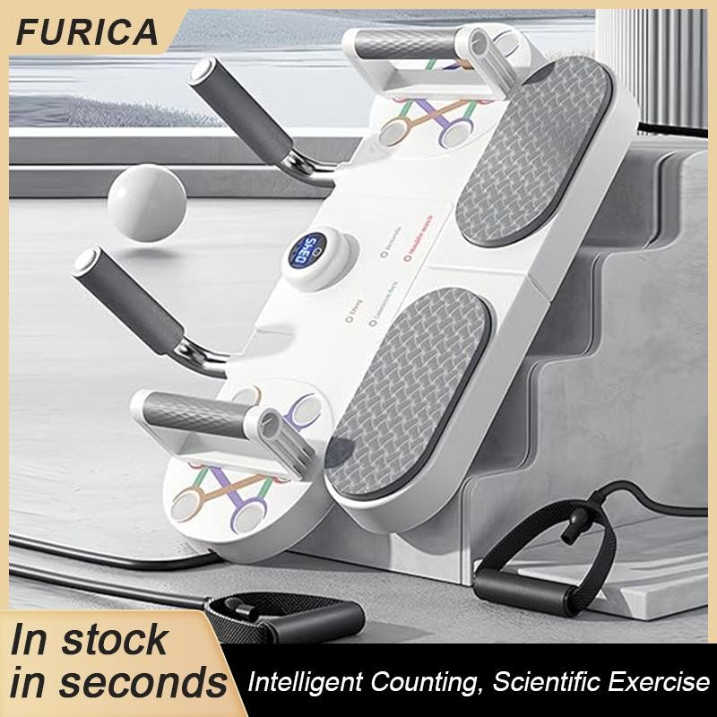FURICA Multi-Function Push-Up Board, Chest and Abdominal Muscle Training Plate,