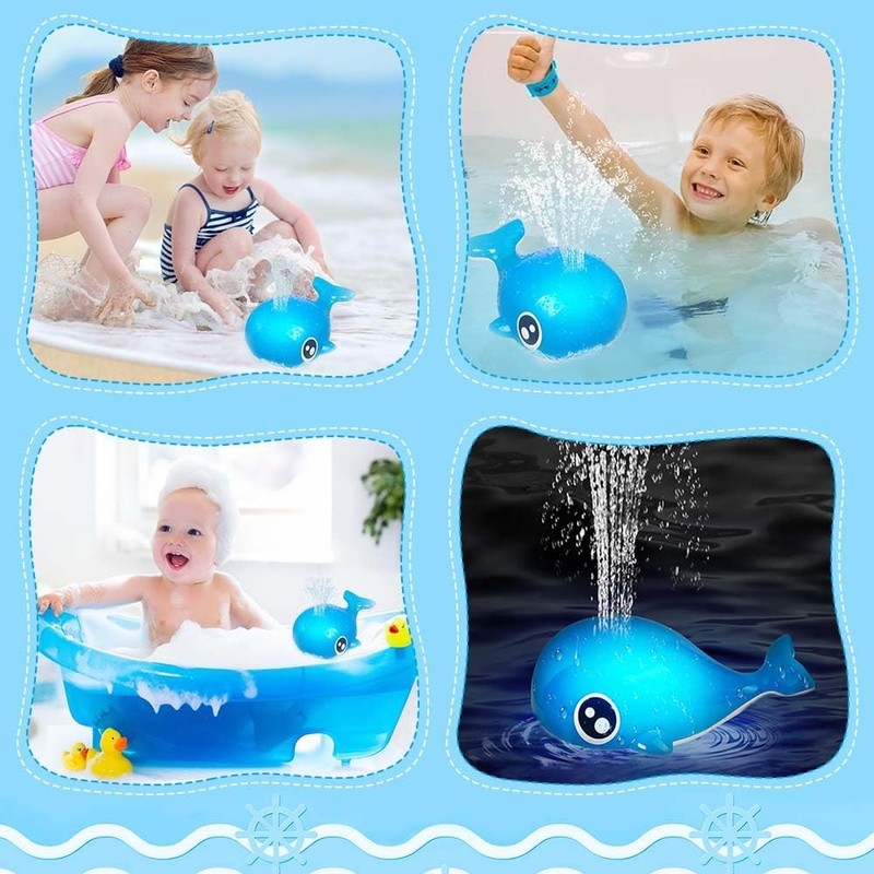 yotutun Baby Bath Toy, Baby Bath Toy, Dual Waterproof Toddler