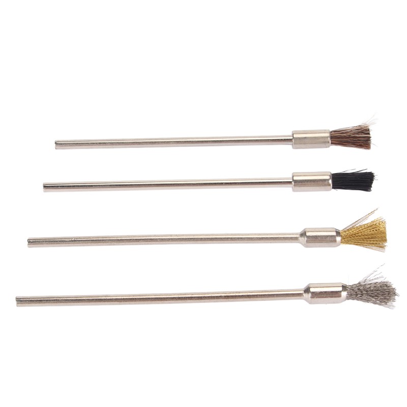 4pcs Watch Cleaning Wire Brush Watch Polishing Multi Functional Rust