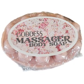 Goddess Shea Butter Rose Oil Massage Cleansing Bars/100% Handmade/Moisturizing and Hydrating/Body massager/Intoxicating aroma