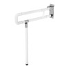Foldable Handicap Grab Bar Rail Toilet Handrails Bathroom Safety Stainless