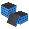 Pangda 8 Pack 4 x 4 x 7/8 Inches Rubber