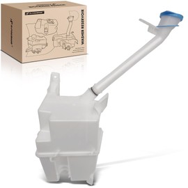 A-Premium Fit for Nissan Rogue 2014 2015 2016 Windshield Washer Tank Assembly with (Cap/Washer Pump/Filler Neck/Bracket), Replace# 289104BA0A