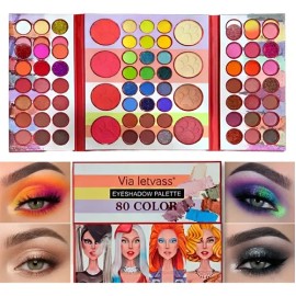 Paleta De Sombras Para Ojos Nude Maquillaje Natural Glitter