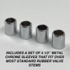 Newstar Cobra R Snake emblem Ford Mustang Valve stem caps