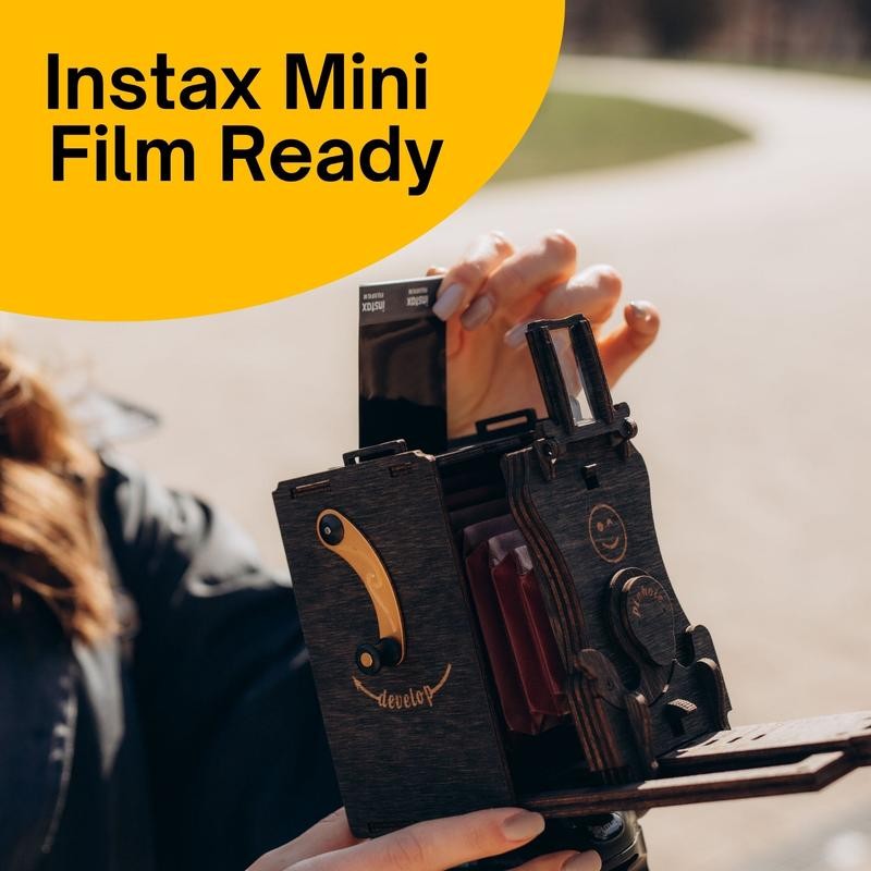 Jollylook Pinhole Mini Instant Film Camera Building Set - DIY