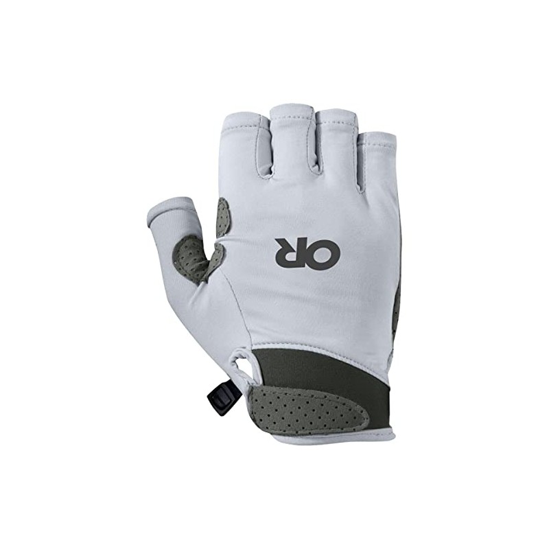 ActiveIce クロマ 日除け 手袋, チタングレー。, Large