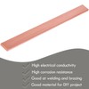 Copper 110 Flat Bar 1/4" x 1" x 12" Long,