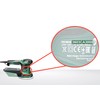 Bosch 1x Sanding Pad (Ø 125 mm, Medium Hard, with