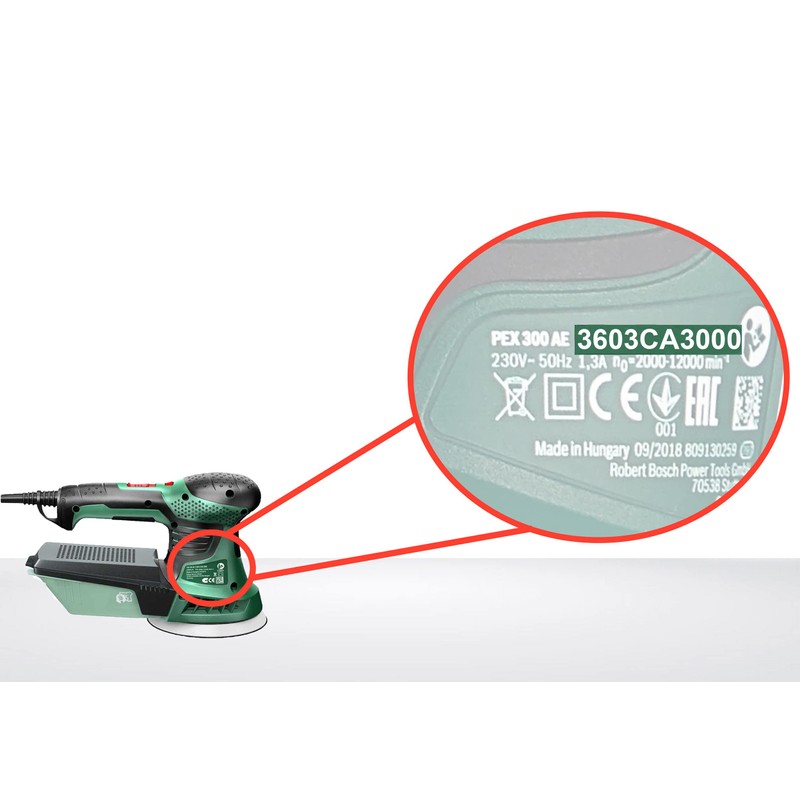 Bosch 1x Sanding Pad (Ø 125 mm, Medium Hard, with
