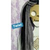 Magic Dreadlocks Extensiones Temporales Rastas 2puntas Kanekalon 10pz
