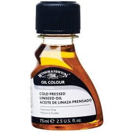 Press 75ml of Windsor Newton Oil Color Cold Flaxseed Oil (Bttl)