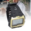Digital Sport Watch Large Display LED Alarm Clock Shockproof 12/24
