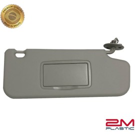 Sun Visor fits for Chevy Sonic 2011-2020 Spark 2012-2022 Passenger Side Right Gray Replacement 2M PLASTIC