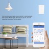 Intelligent WIFI Touch Switch Single Fire 1 Channel White AC