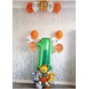 Jwssor Jungle 1st Birthday,Wild One Birthday Decoration,Jungle Balloons 1st Birthday,One