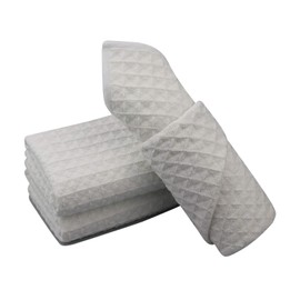 Aniease Microfiber Kitchen Towels, Dish Drying Towels, Super Absorbent, Quick Drying, Waffle Weave, Dish Towels, Cleaning Cloths, Towels (White, 40 x 60 cm)