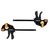 Olympia Tools 38-230 2-Piece Mini Ratcheting Bar Clamp and Spreaders
