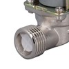 G1/2 Water Inlet Solenoid Valve Anti Backflow Removable Filter Screen