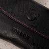 TORRO Unisex Glasses Case, Black with red detail