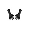 ORCA Womens 2mm Open Water Swim Gloves MA43TT01 - Black