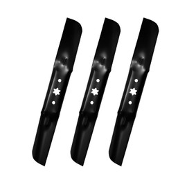 blce 942-05056A High Lift Blades Compatible with 54" Deck Zero Turn Cub Cad-et RZT-L54 XT1 XT2 Troy-Bilt TB2454 Riding Mower Lawn Tractor，Replace 942-05056 742-05056A 742-05056，3 Pack