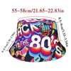 JAZTAKU 80s Theme Party Bucket Hat Rave Accessories for Party