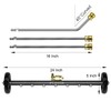 POHIR Undercarriage Pressure Washer Attachment Pro Max 24", Surface Cleaner