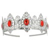 Boland 64570 - Corona regina, cerchietto con pietre preziose, principessa,