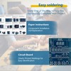 EI Electronic ûlṭrãsõniς Distance Measuring Soldering Kit Adjustable Alarm Distance