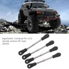 4pcs RC Steering Tie Rod Adjustable Rear Upper Linkage Rod