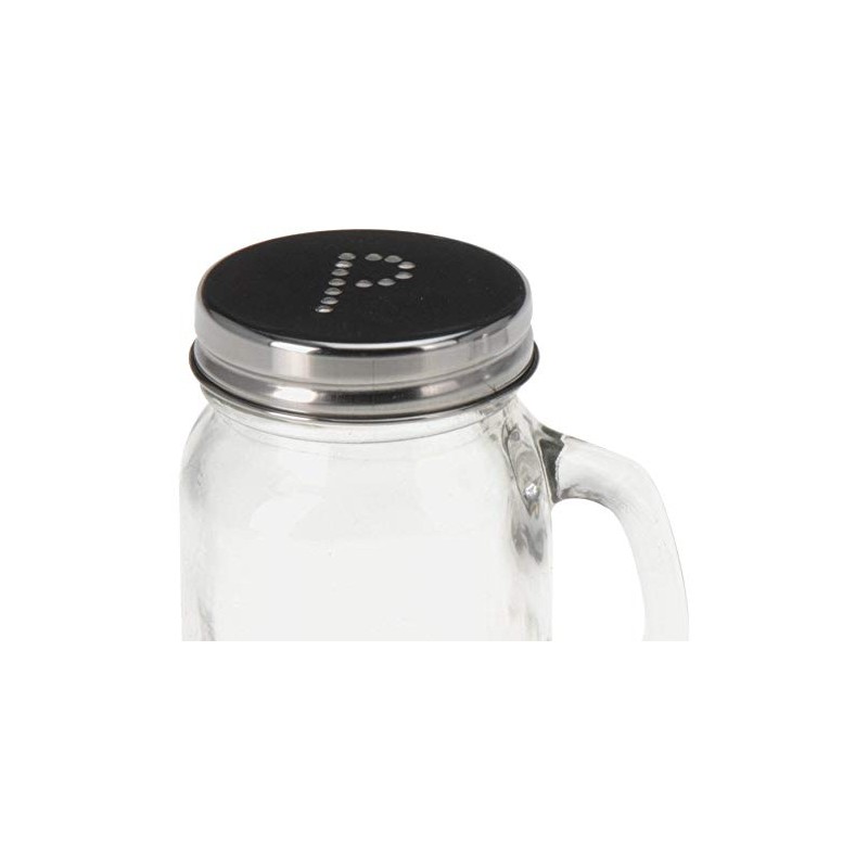 Della Cucina Peper in Zout Set Mason Jar