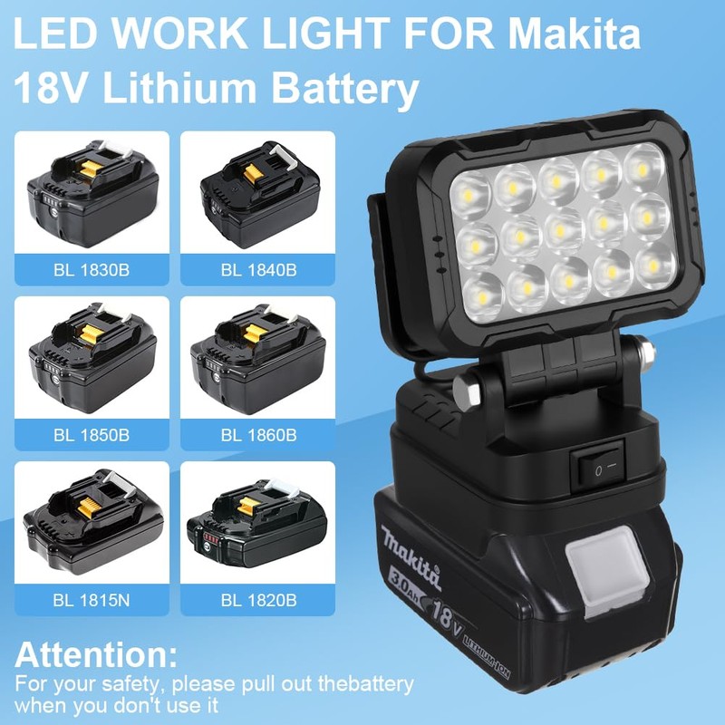 LED Arbeitsleuchte Für Makita-45W