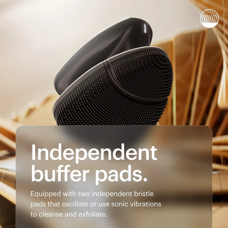 MANSCAPED® The Face Buffer PRO - Men's Electric Silicone Face