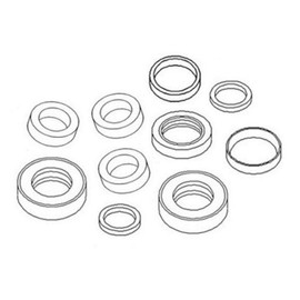 RAParts 19000-54499 Excavator Hydraulic Cylinder Seal Kit Fits Takeuchi 35mm Rod & 65mm bore