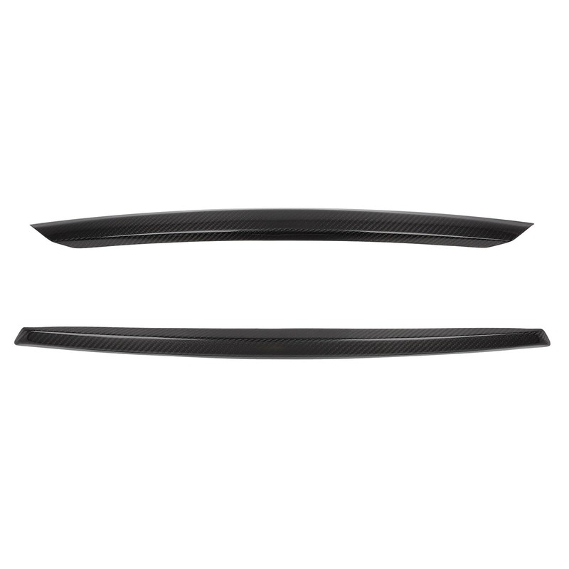 SCITOO Glossy Black Rear Trunk Plate Trim Cover Overlay Fits