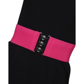 Ro Rox Retro Vintage Belt | Elastic Belt Women's Accessories | 50s Nurse Belt | Waist Belt For Women & Ladies