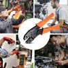 Wire Terminals Crimping Tool Kit,Preciva Interchangeable Crimp Heads Ratcheting Crimping