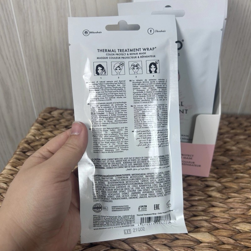 ikoo NEW ikoo Infusions Thermal Treatment Wrap Color Protect &