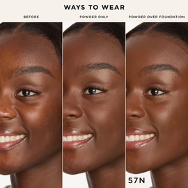 tarte face tape pressed powder - 53N deep neutral(deep skin with a balance of warm & cool undertones) - full size