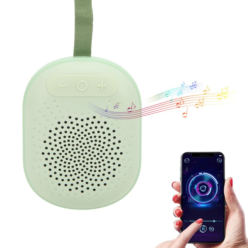 Portable Wireless Speaker with Lanyard IPX4 Waterproof RGB Light 2