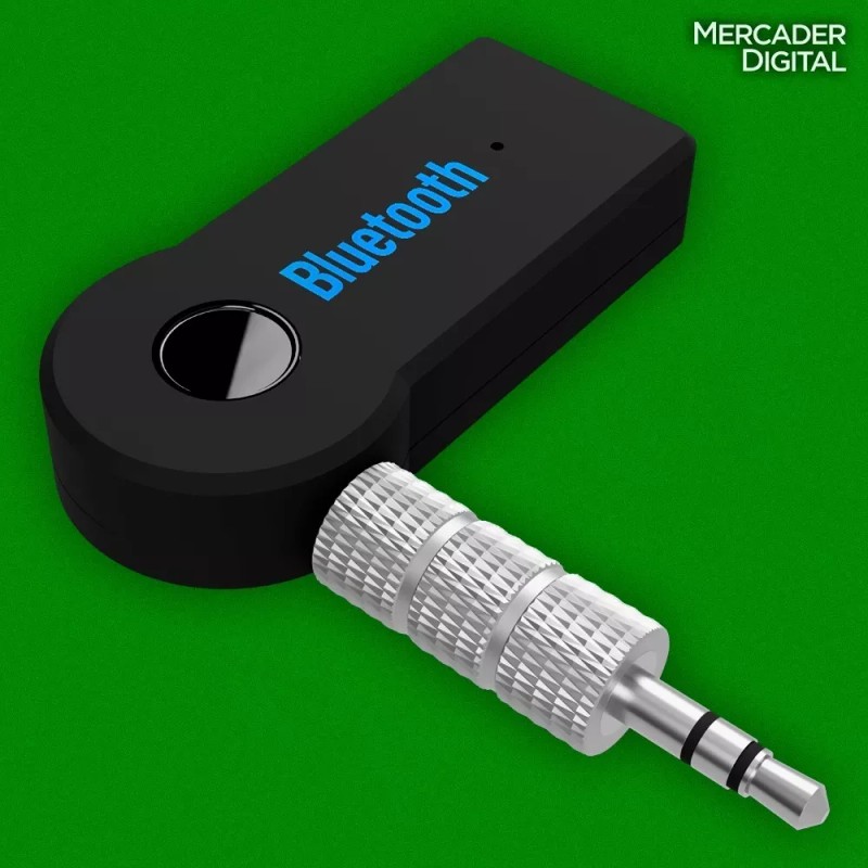 Mercader Digital 10 Pzs Receptor Bluetooth Auxiliar 3.5mm Música Llamadas