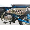 Compatible with Monkey 125 Z125 (2019-2024) Chrome Protective Muffler Pipe