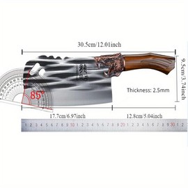 1pc Forged Chopping Knife, Home Forged Chopping Knife ,Sharp Chopping Knife, Boning Chopper ,Chef's Knife