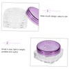 TOVINANNA 24pcs Small Cream Jars with Lids Refillable Travel Containers