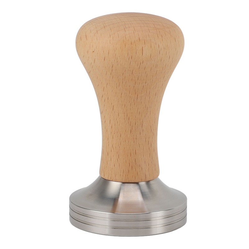 Coffee Tamper with Wooden Handle Easy To Operate Outstanding Extraction
