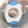 Generic 3pcs Multicolor Egg Cutter, Egg Shell Opener Topper Cutter